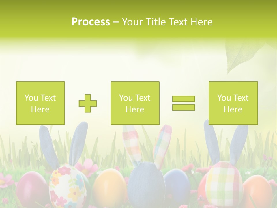 Farbe Osterei Easter PowerPoint Template