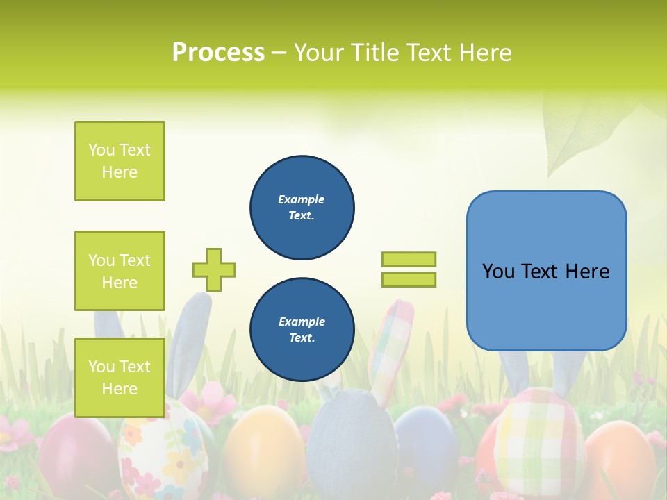 Farbe Osterei Easter PowerPoint Template