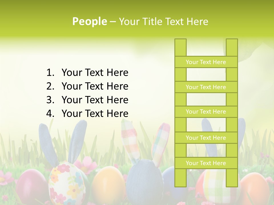 Farbe Osterei Easter PowerPoint Template