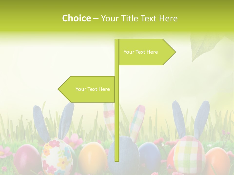 Farbe Osterei Easter PowerPoint Template