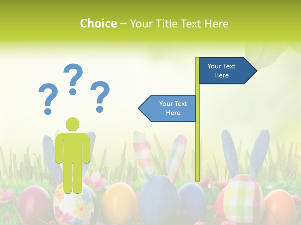 Farbe Osterei Easter PowerPoint Template