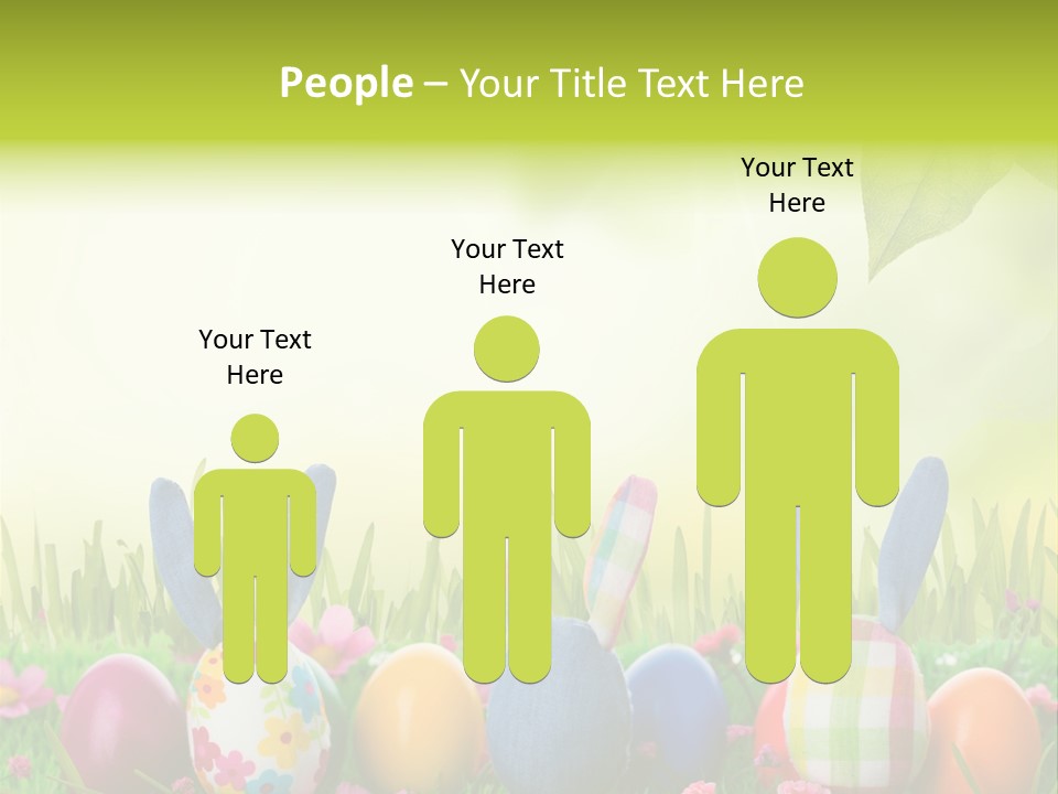Farbe Osterei Easter PowerPoint Template