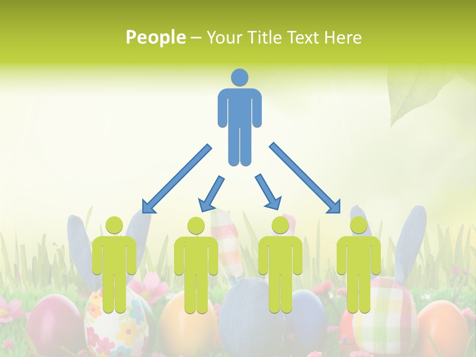 Farbe Osterei Easter PowerPoint Template