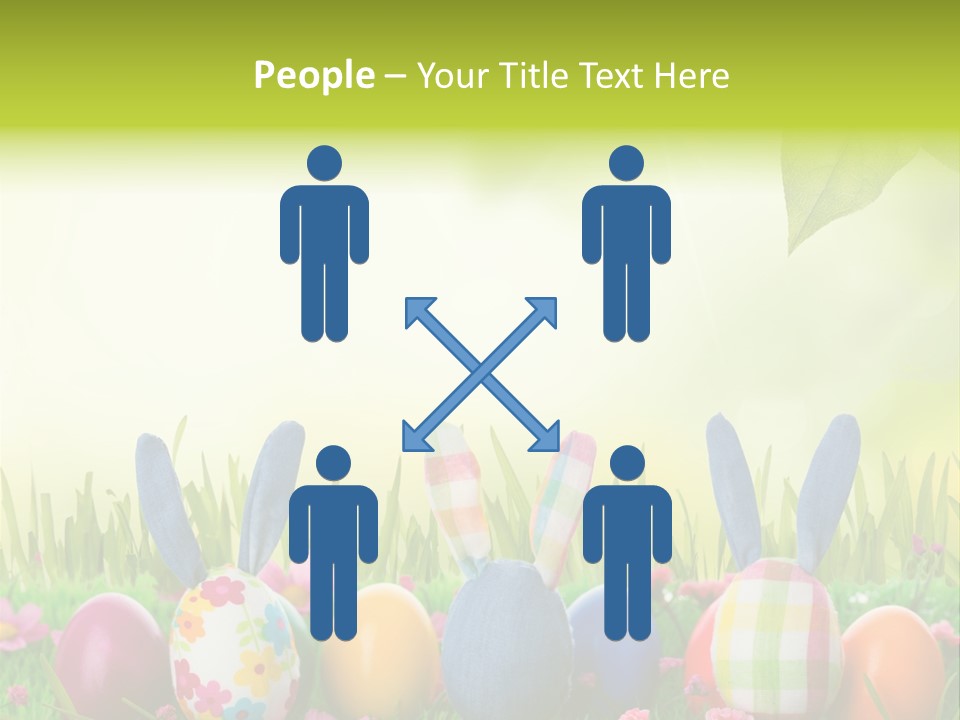 Farbe Osterei Easter PowerPoint Template