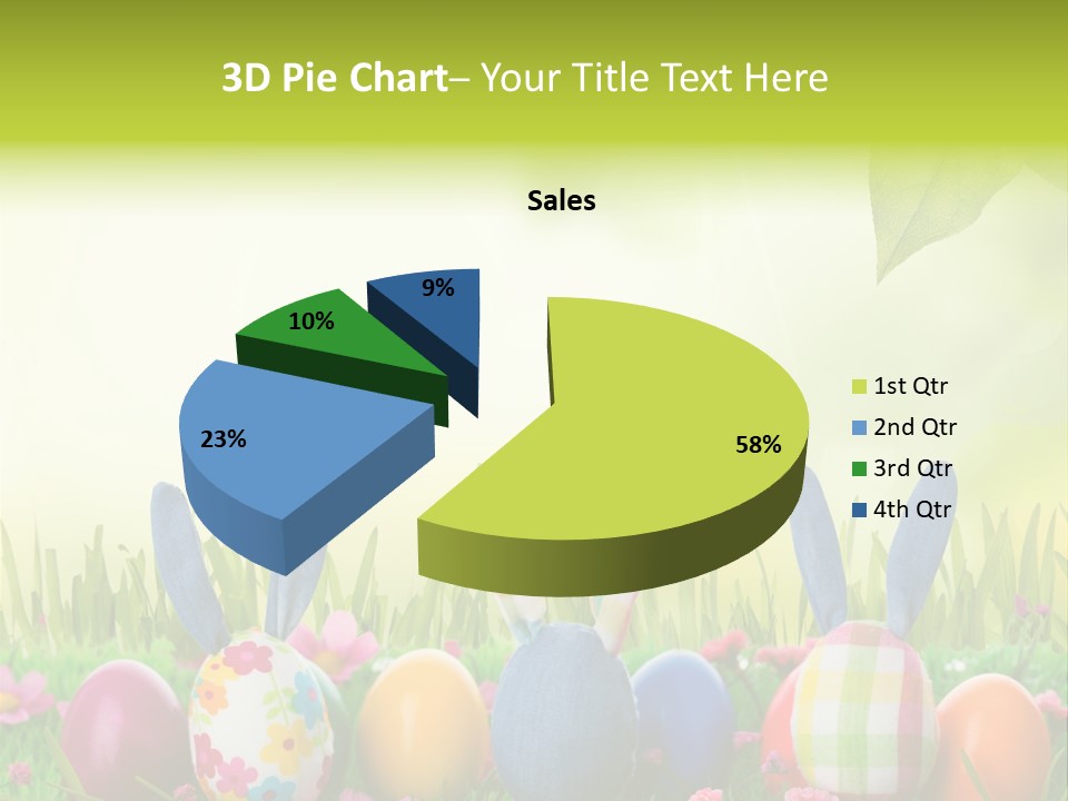 Farbe Osterei Easter PowerPoint Template