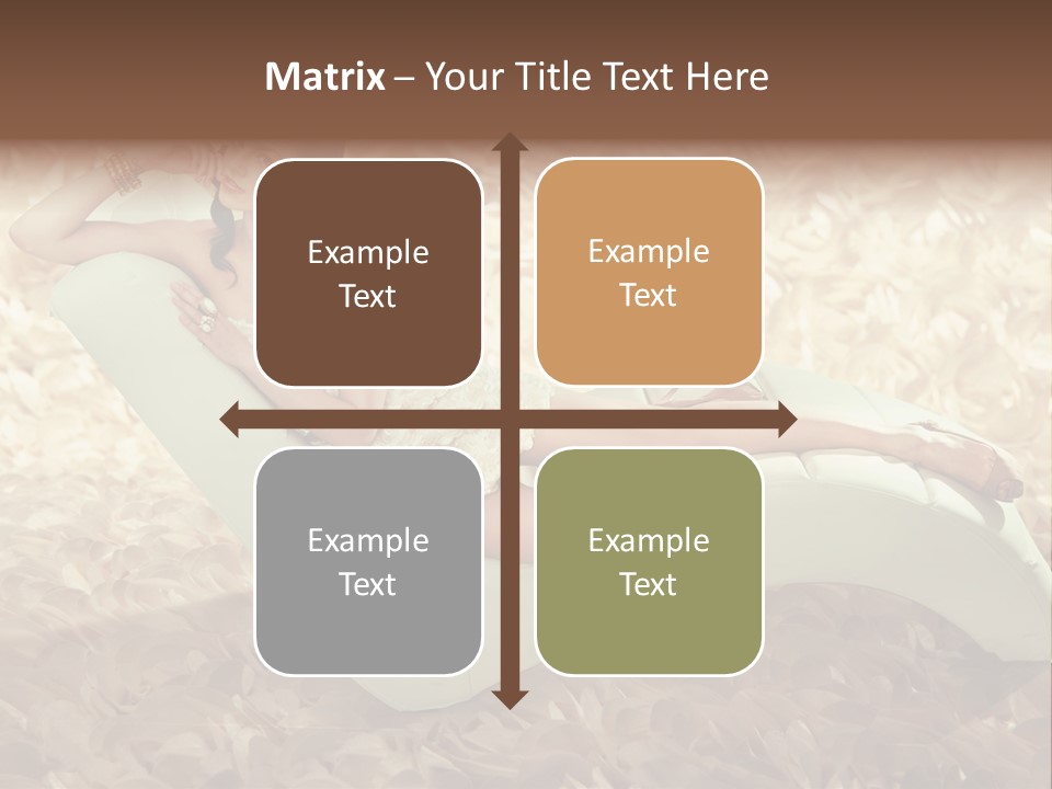 Art Portrait Beauty PowerPoint Template