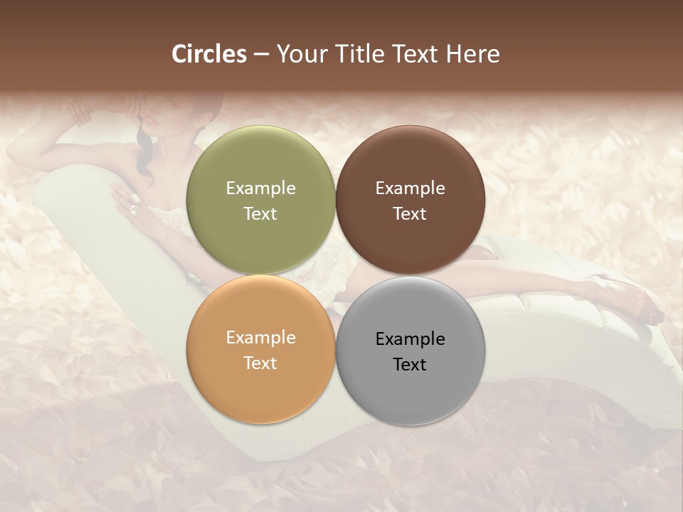 Art Portrait Beauty PowerPoint Template