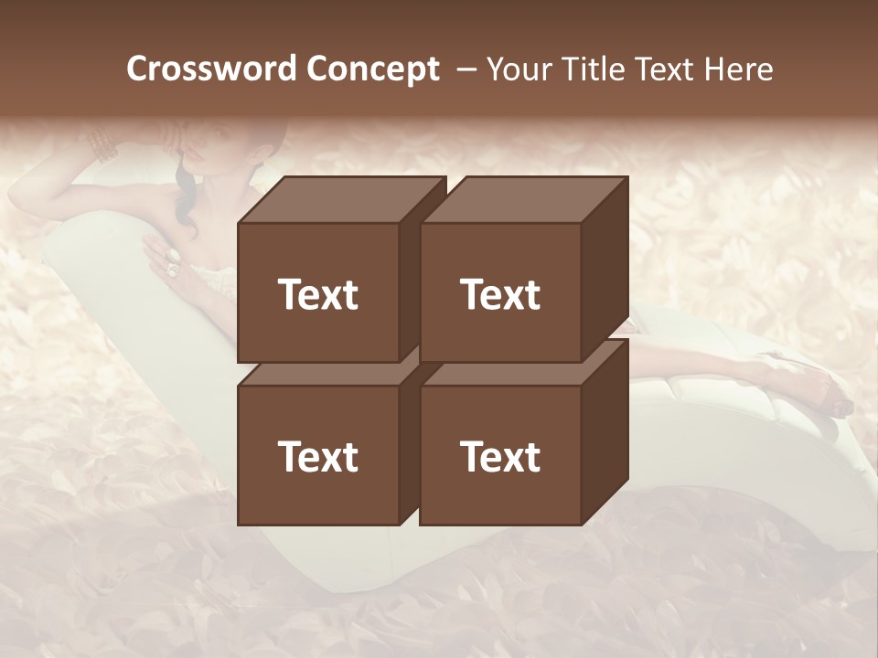 Art Portrait Beauty PowerPoint Template