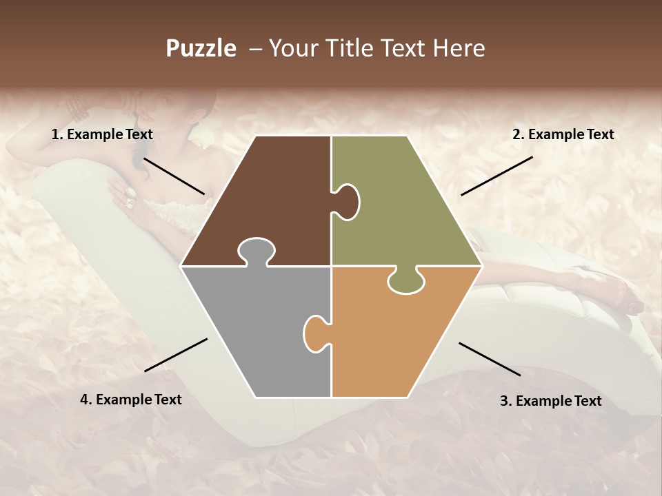 Art Portrait Beauty PowerPoint Template