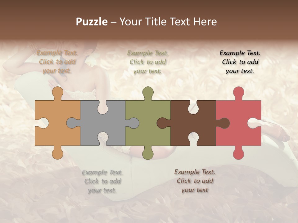 Art Portrait Beauty PowerPoint Template