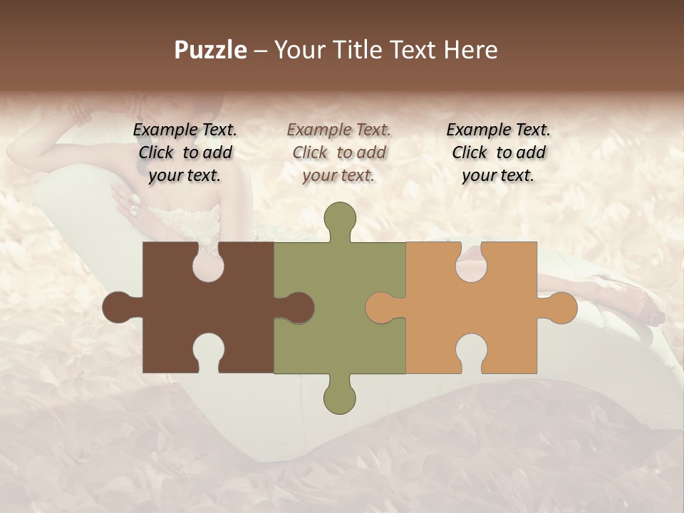 Art Portrait Beauty PowerPoint Template