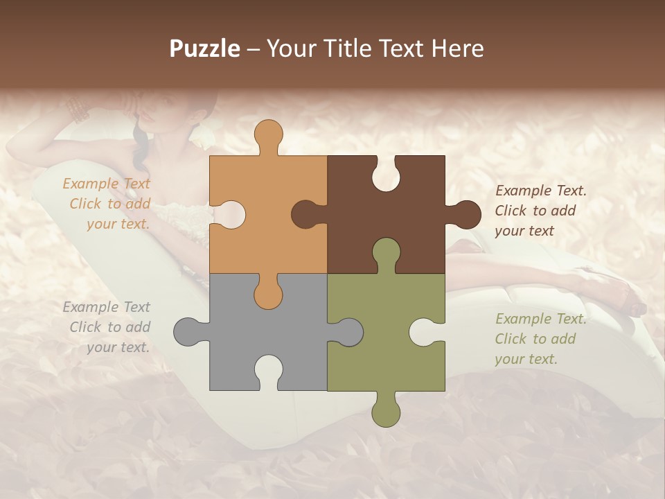 Art Portrait Beauty PowerPoint Template