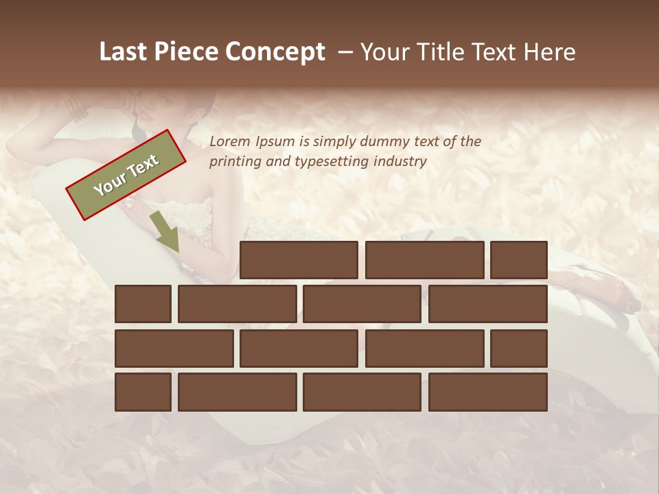 Art Portrait Beauty PowerPoint Template