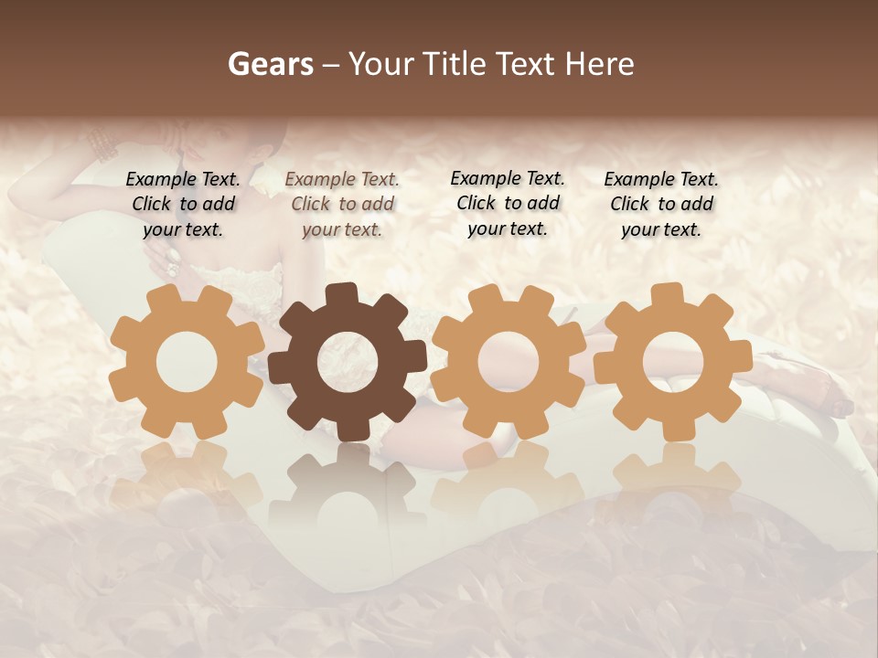 Art Portrait Beauty PowerPoint Template