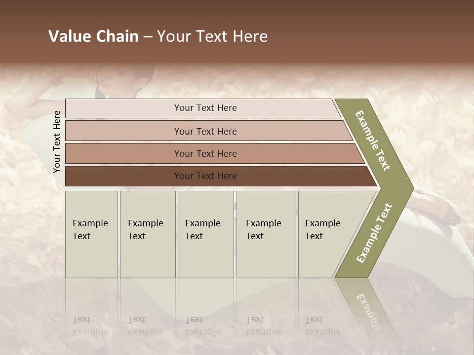 Art Portrait Beauty PowerPoint Template