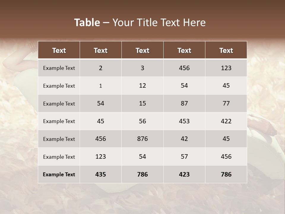 Art Portrait Beauty PowerPoint Template