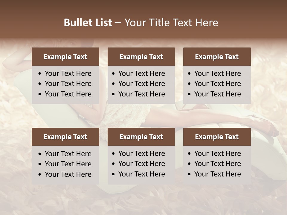 Art Portrait Beauty PowerPoint Template