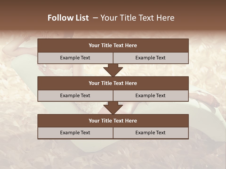 Art Portrait Beauty PowerPoint Template