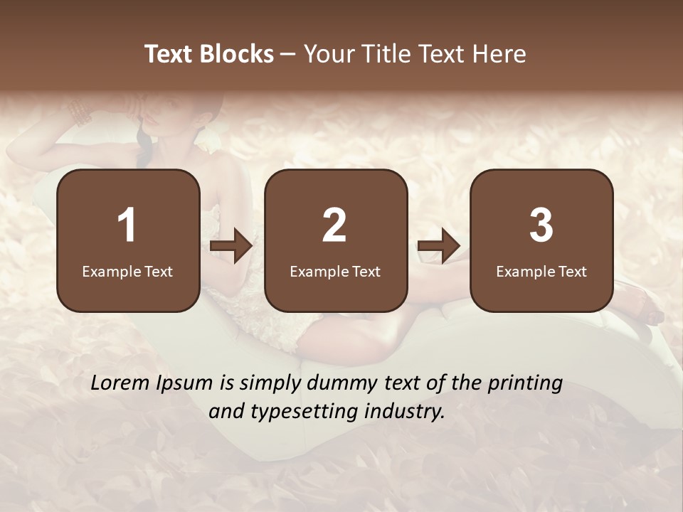 Art Portrait Beauty PowerPoint Template