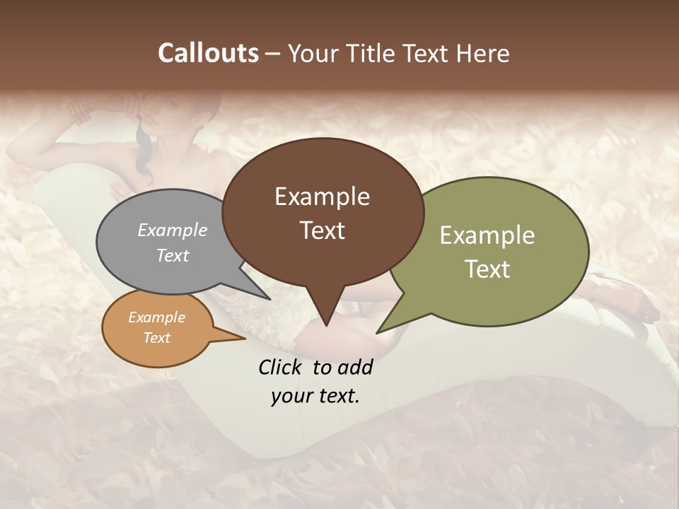 Art Portrait Beauty PowerPoint Template