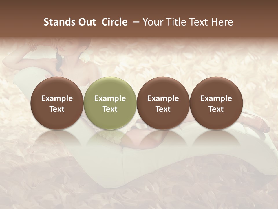 Art Portrait Beauty PowerPoint Template