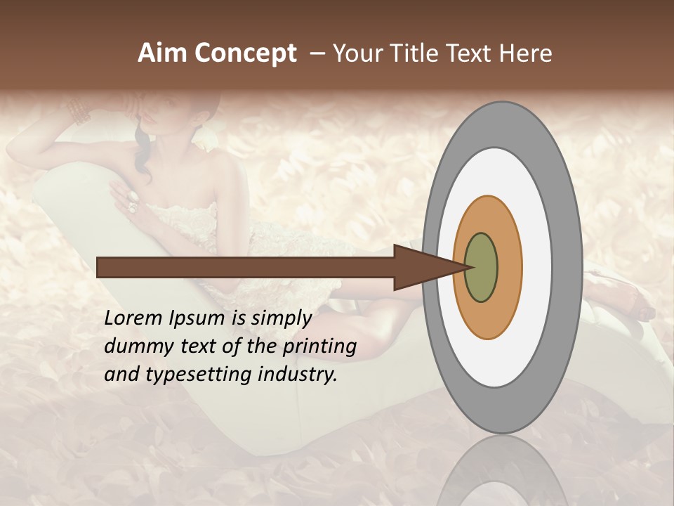 Art Portrait Beauty PowerPoint Template