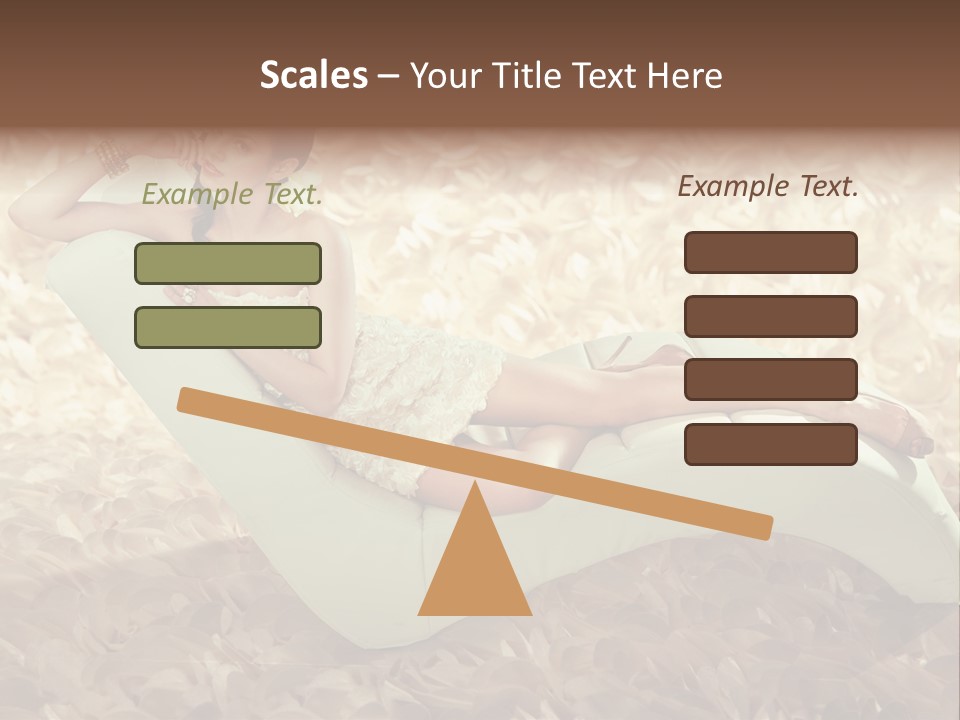 Art Portrait Beauty PowerPoint Template