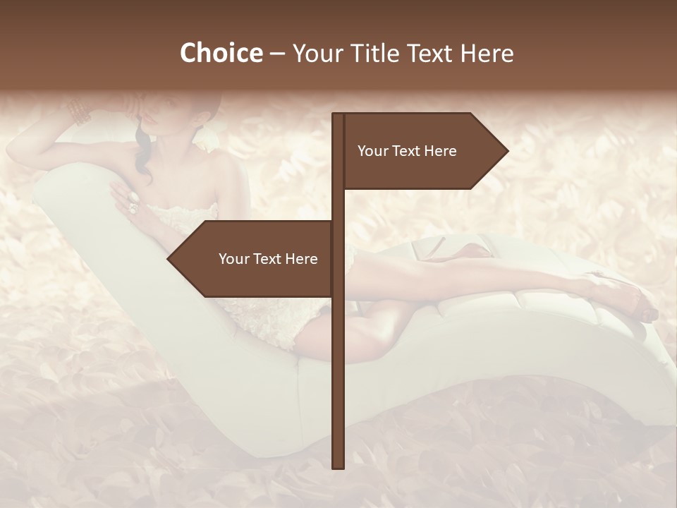 Art Portrait Beauty PowerPoint Template