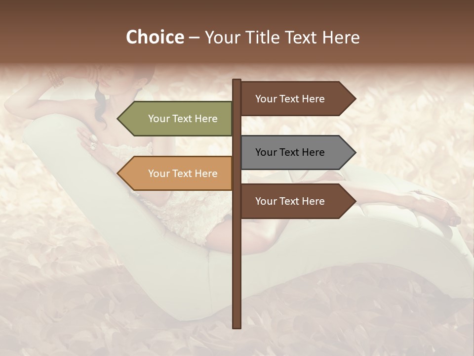 Art Portrait Beauty PowerPoint Template