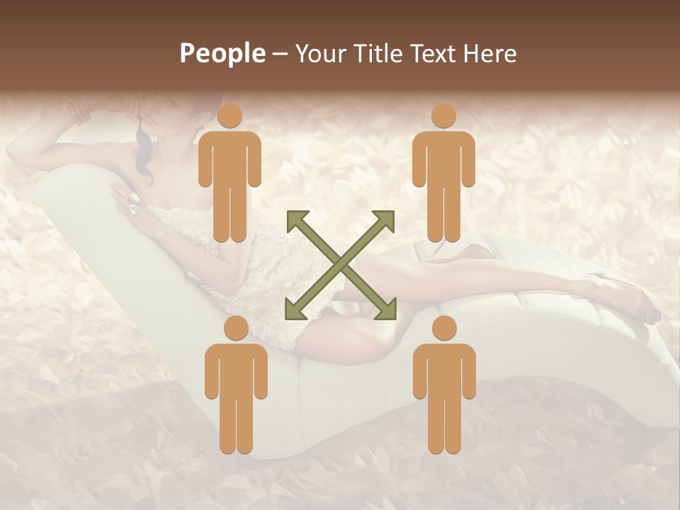 Art Portrait Beauty PowerPoint Template