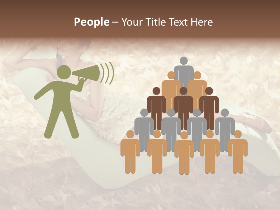 Art Portrait Beauty PowerPoint Template