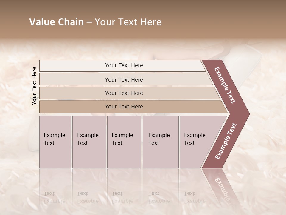 Orchids Lady Eyeshadow PowerPoint Template