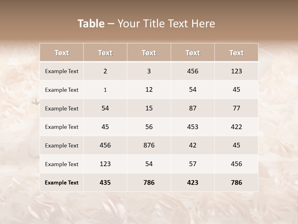 Orchids Lady Eyeshadow PowerPoint Template