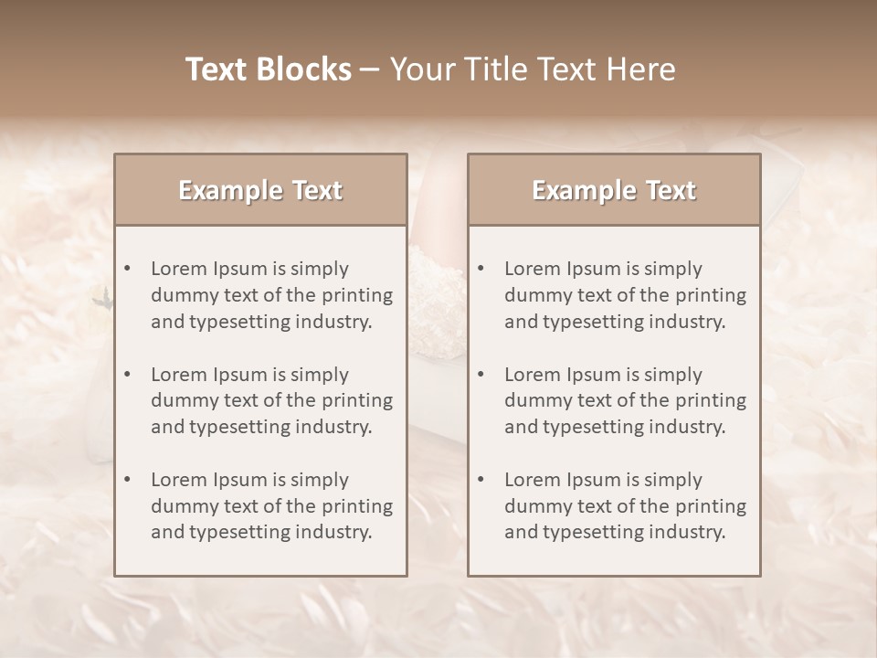 Orchids Lady Eyeshadow PowerPoint Template