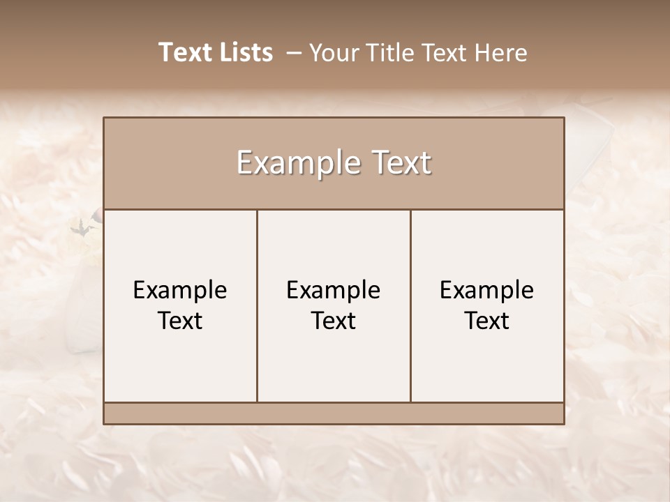 Orchids Lady Eyeshadow PowerPoint Template
