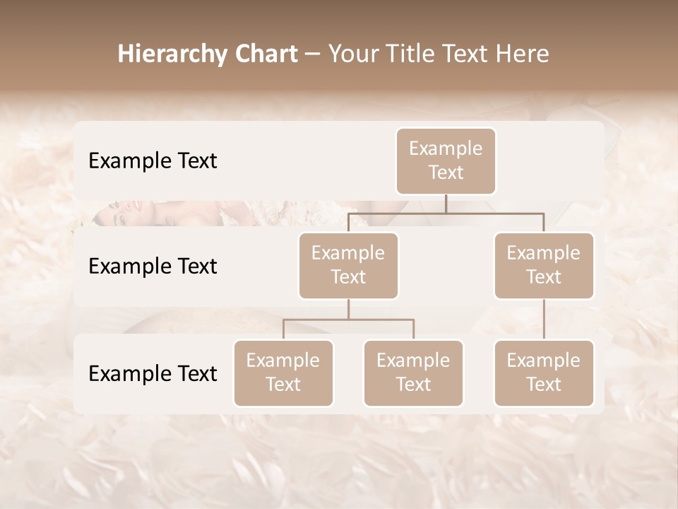 Orchids Lady Eyeshadow PowerPoint Template