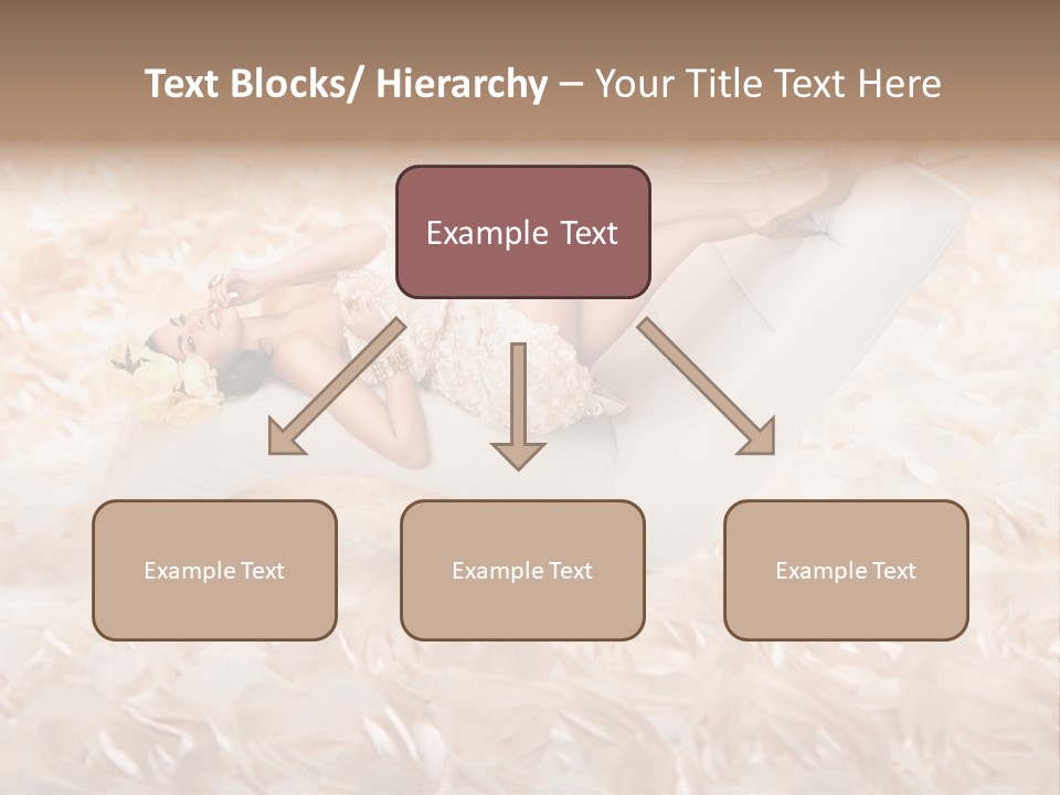 Orchids Lady Eyeshadow PowerPoint Template