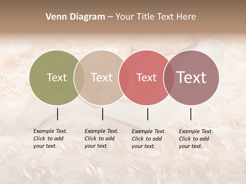 Orchids Lady Eyeshadow PowerPoint Template