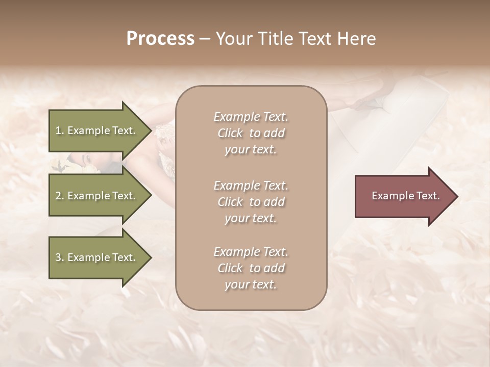Orchids Lady Eyeshadow PowerPoint Template