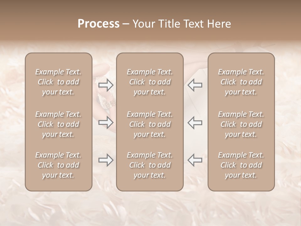 Orchids Lady Eyeshadow PowerPoint Template