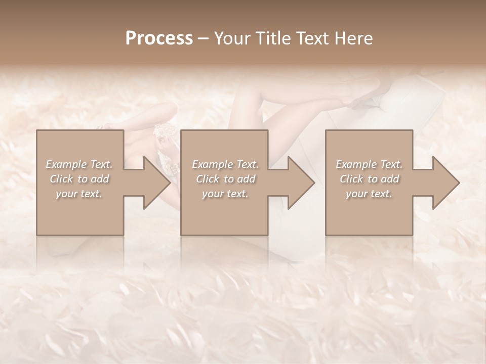 Orchids Lady Eyeshadow PowerPoint Template