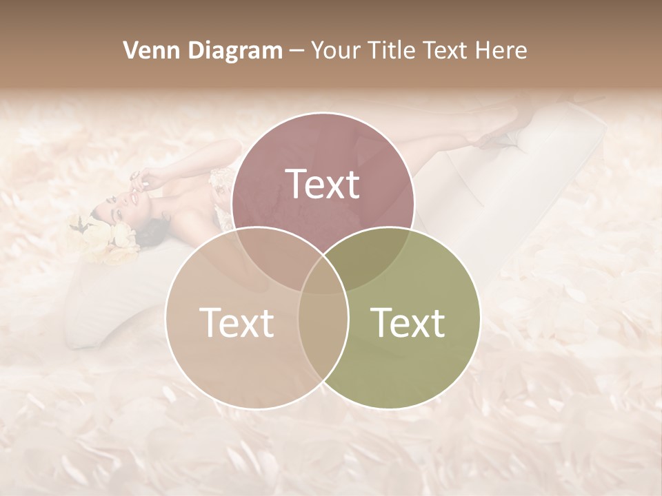 Orchids Lady Eyeshadow PowerPoint Template