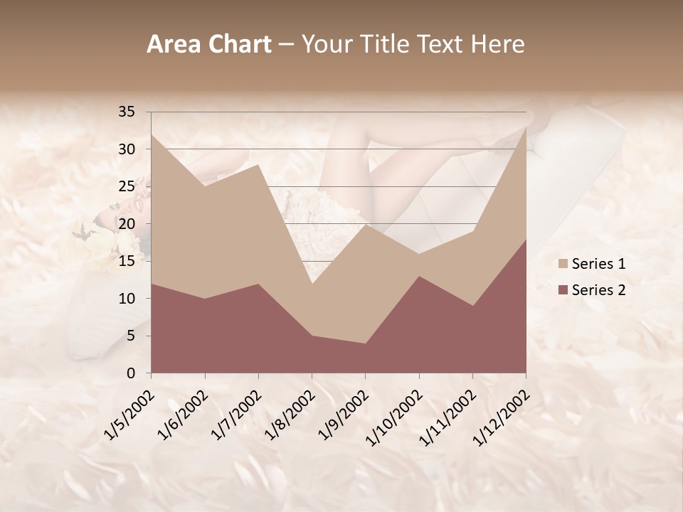 Orchids Lady Eyeshadow PowerPoint Template