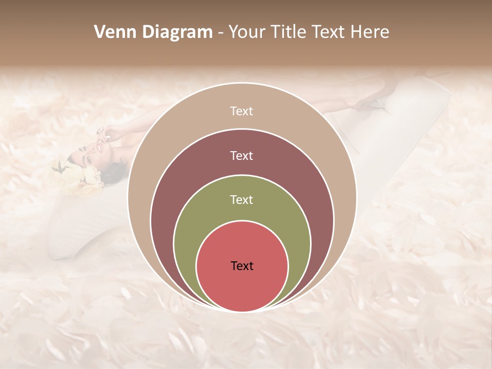 Orchids Lady Eyeshadow PowerPoint Template