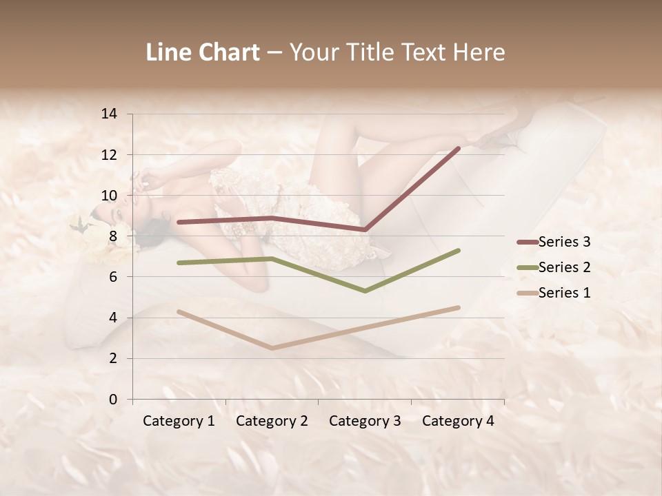 Orchids Lady Eyeshadow PowerPoint Template