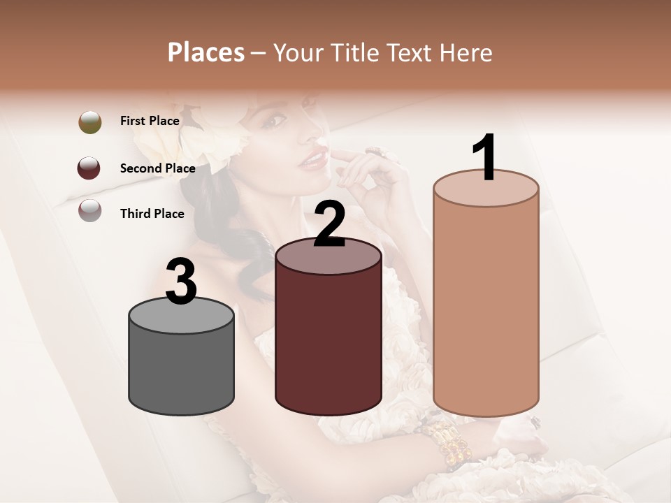 White Toddler Beautiful PowerPoint Template