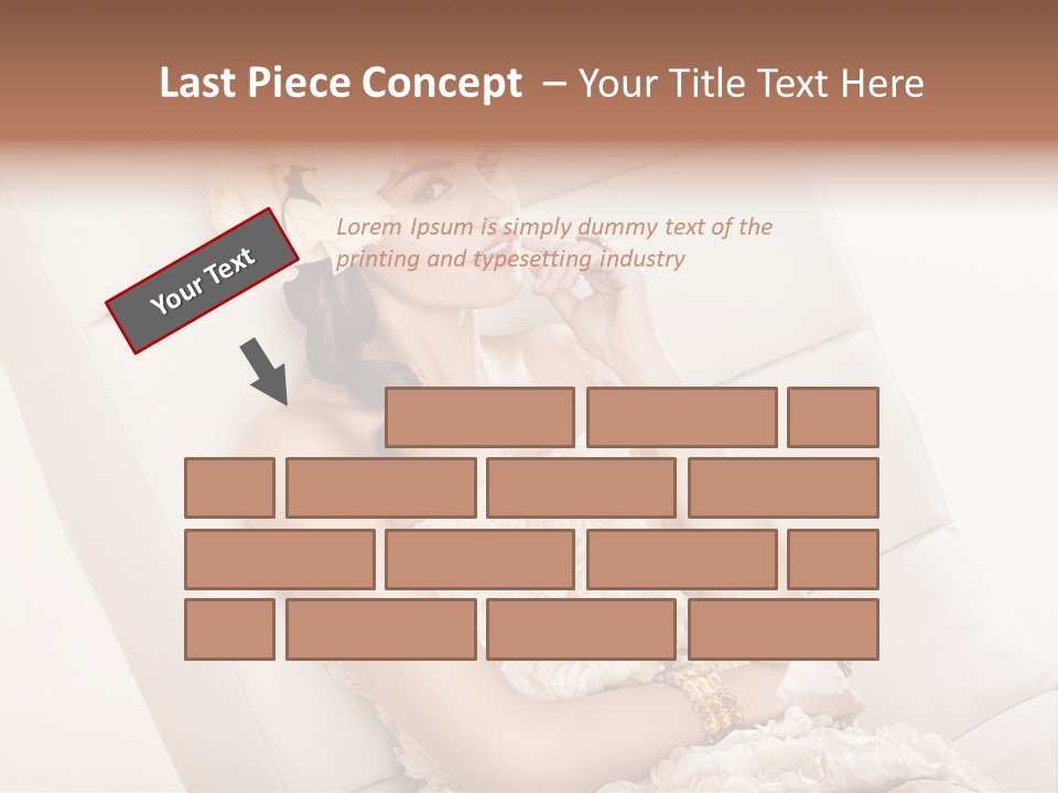 White Toddler Beautiful PowerPoint Template