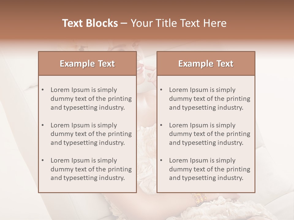 White Toddler Beautiful PowerPoint Template