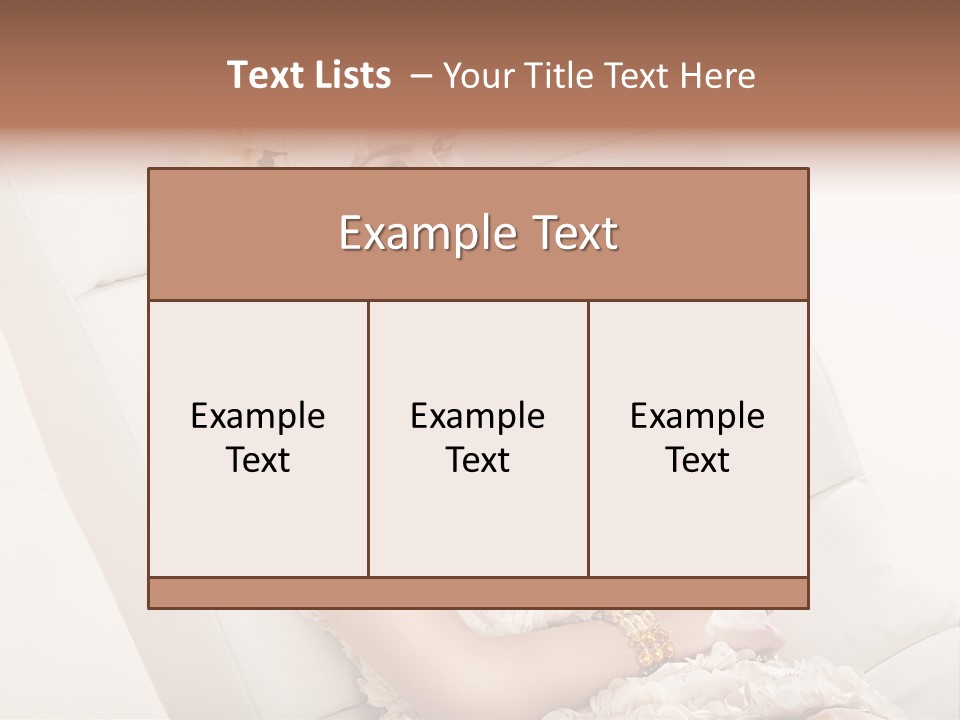White Toddler Beautiful PowerPoint Template