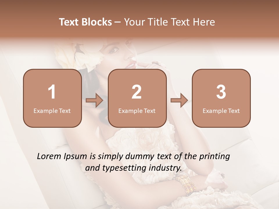 White Toddler Beautiful PowerPoint Template